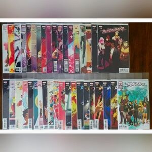 Runaways (2017) 1-38 Complete Lot, Rainbow Rowell, Marvel Comics, Cov A, VF/NM